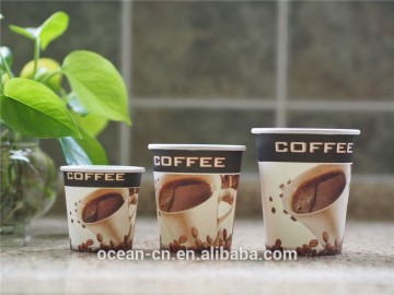9oz take away paper coffee cup