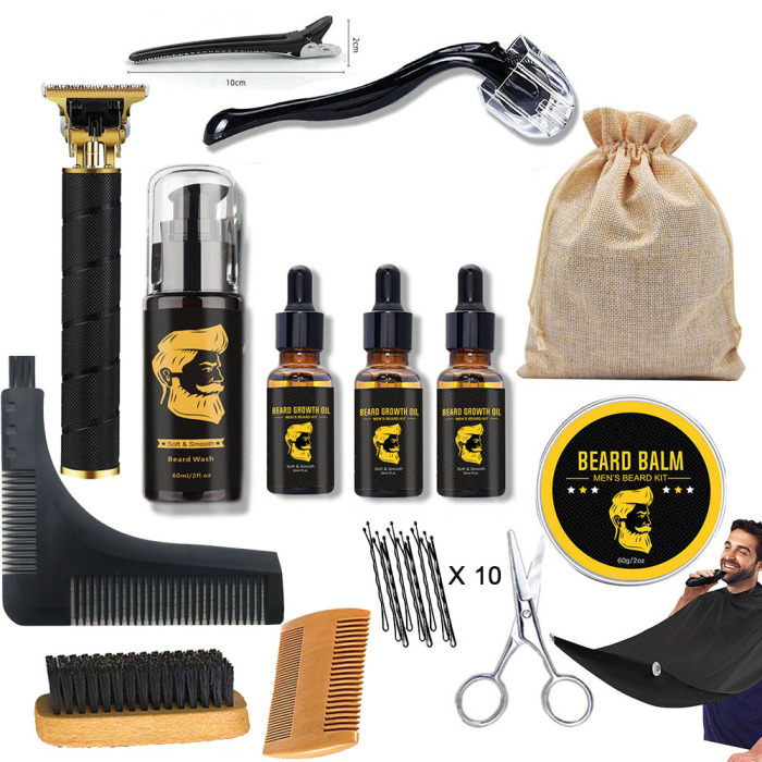 Sero activador de barba de 15 piezas