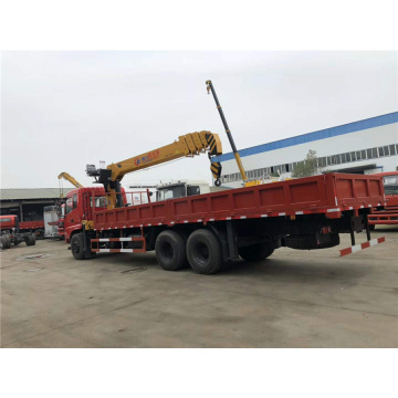 Guindaste de 8 toneladas montado em caminhão Dongfeng 240Hp 6x4
