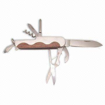 Multifunction Knife with 1.5mm Thick Blade and 89mm Closed Length