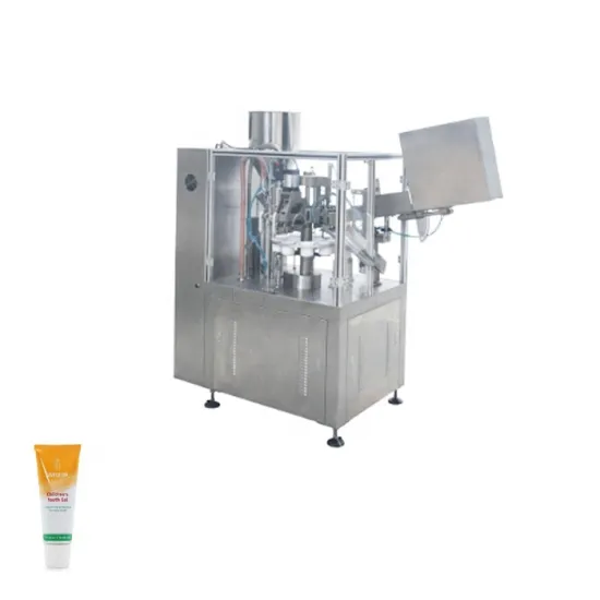 Plastic Tube Filling and Sealing Machine for Cosmetics and Toothpaste