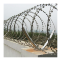 BTO-22 Galvanized Military Concertina Razor Wire Fence Cross Concertina Wire