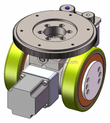 AGV Custom DC Servo Motors and Driving Wheels Assembly
