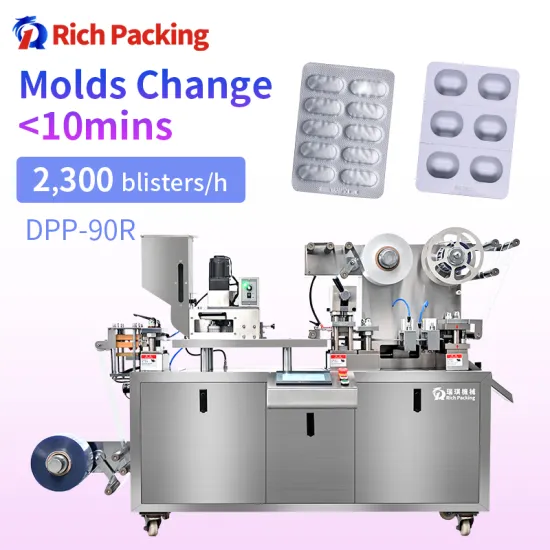 DPP Mini Small Automatic Alu PVC Packaging Machine for Sale