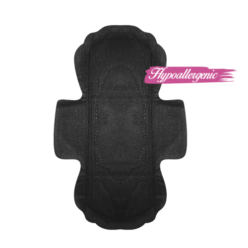All Black Luxury Bamboo Charcoal Sanitary Pad
