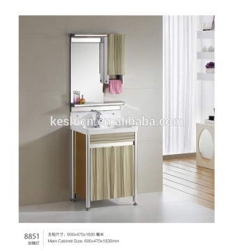 KESHI 8851 Bath furniture with side cabinet floor stand cabinet