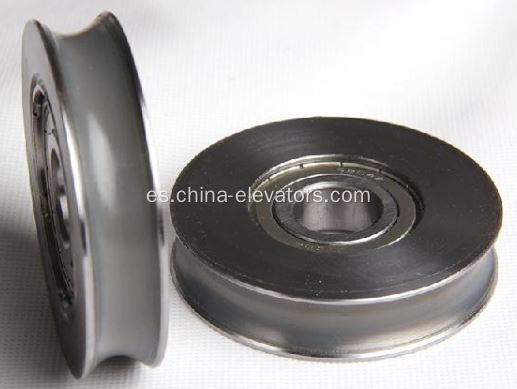 Rodillo de colgadora de puerta de 78 mm φ78 × 17-R8 6204zz para ascensores de Fujitec