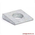 ASTM F436 edzett négyszögletes ferde alátét