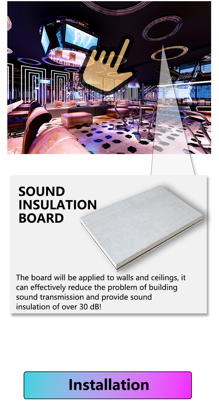 Sound insulation board