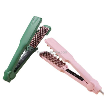 Curling Iron Temperature Control Corn Square With Teeth for Fluffy Hair Straightener