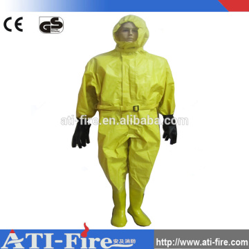 Semi closed type chemical protective clothing