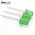 Super Bright 8mm Green Clear LED Chiroq 520nm