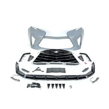 Sienna 2022+ front bumper lip with lights bodykit