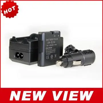 SLR digital camera battery pack EN-EL14/ Li-ion battery enel14 for pan