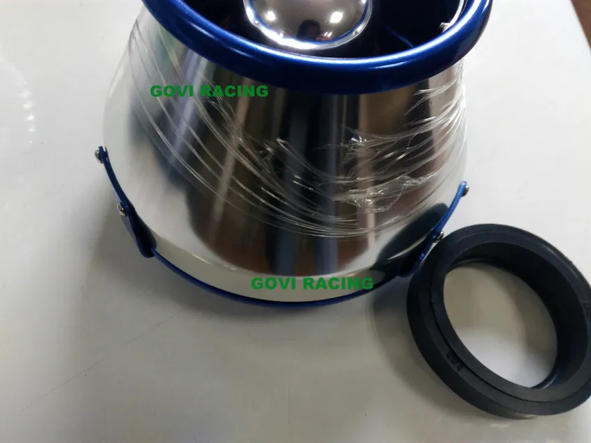 Filtro dell'aria auto in alluminio con auto con 3 ′ ′/3,5 ′ ′ per tubo di airintake