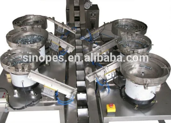 Counting and Packing Machine for Screws