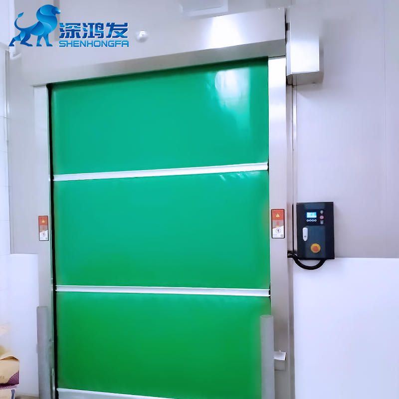 Industrial automatic clean room high speed rolling door