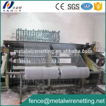 Automatic Double Twist Hexagonal Mesh Weaving Machine