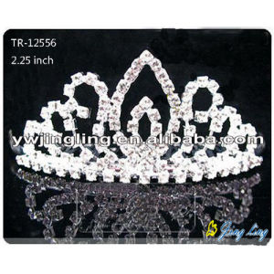 Rhinestone Crowns Wholesale Wedding Crown TR-12556