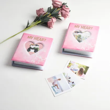 Factory Price Heart Hollow Out Instax Mini Photo Album