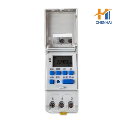 DIN Rail Timer Switch with 60 Day Memory