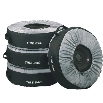 Tyre Cover, 85 X 120 Cm Universal Cover For 4 Tyres, Waterproof Tyre Bag, Universal Wheel Cover, Waterproof Tyre Protective Cover - View #2