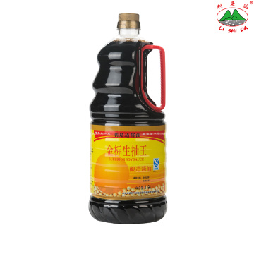 1.9L بطری پلاستیکی سس سویا طلایی مارک