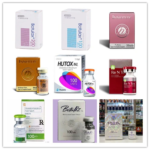 Innotox 50Units Botuliums injectables 50ui Toxine de type A BTX injection anti-rides Dermelle Bo Tox ′ S Injection