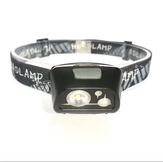 GOLDMORE 2 Motion Sensor Headlamp: 1200 Lumens COB LED White & Red Light with USB Charging