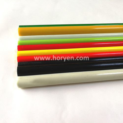 fiberglass pultruded tube Wholesale High strength Flexible Fiberglass Rod Strip Tube Manufactory