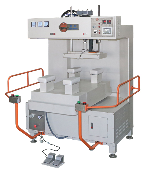 Presse de placolet à manches de rotation automatique