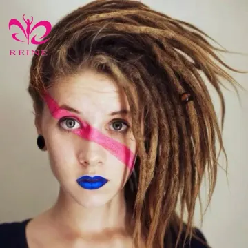 20 Inch Crochet  Braid dreadlocks extensions for black hair afro kinky hair extensions Afro Kinky Dreadlocks