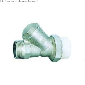 Brass Y-Strainer with PP-R Connection