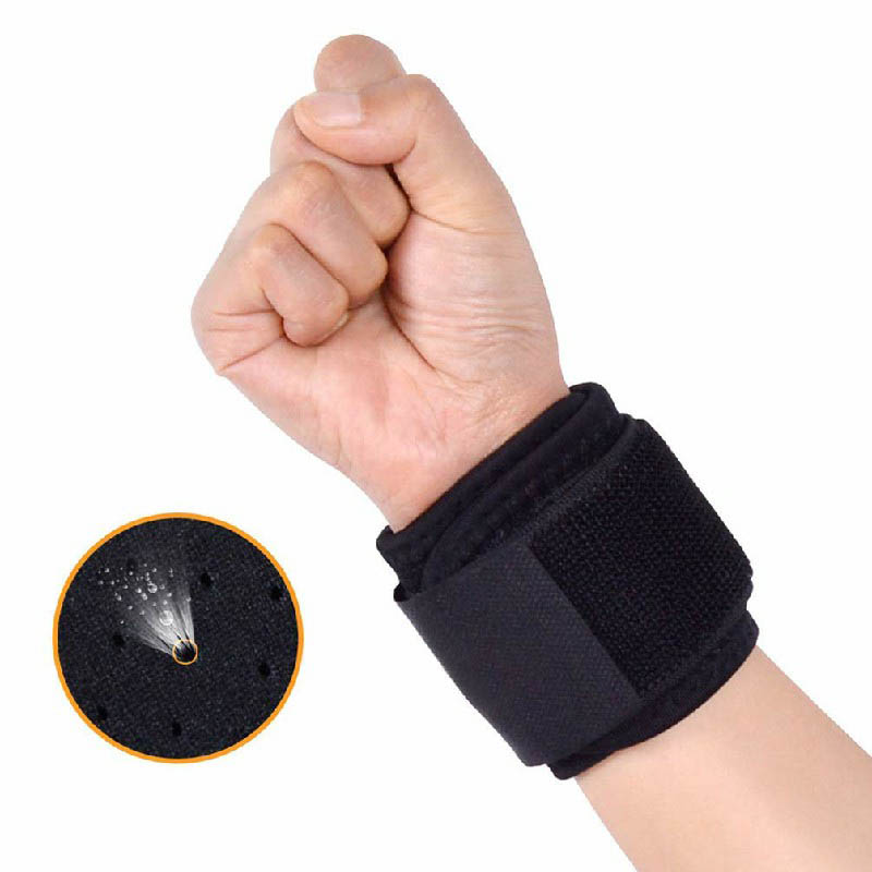 Brazalete de soporte de pulso para esfregue de tendinitis