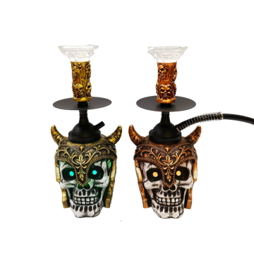 최고 판매 럭셔리 바이킹 디자인 전자 물 담뱃대 및 Sheesha Chichas