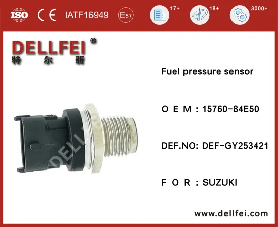 Common Rail Fuel Pressure Sensor 15760-84E50 for SUZUKI