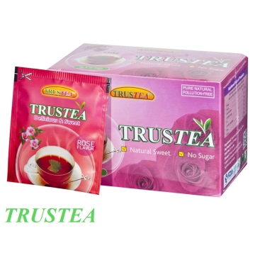 Herbal Black Tea of Rose Flavor Made in China