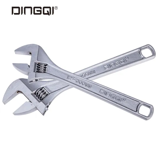 DingQi 12 Inch European Adjustable Wrench