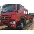 HOWO 25 Ton Truck com guindaste montado