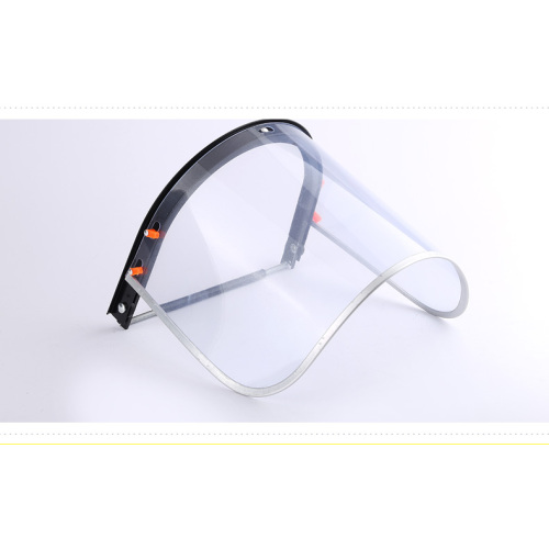 Aluminum edge Polycarbonate Face shields