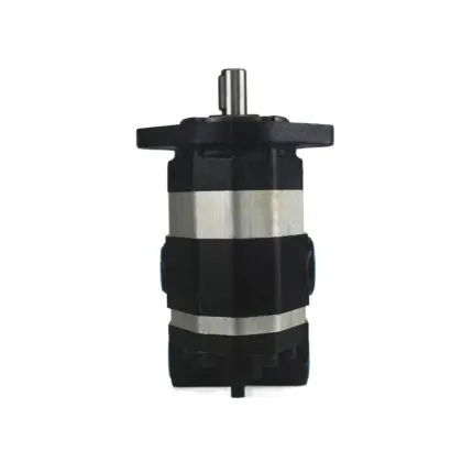 Forklift Rhombus Flange Double Hydraulic Gear Pumps