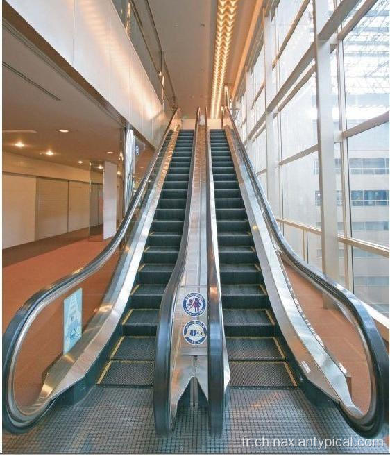 Escalator de trafic public en parallèle