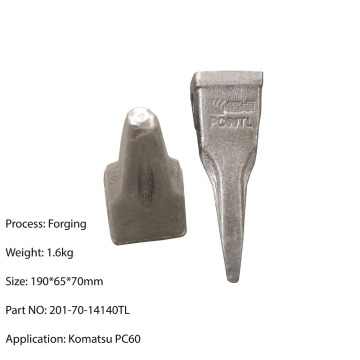 Forged Excavator Digging Bucket Teeth For Rock