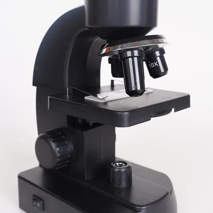 Professional Portable Kids Educational Toy with 40x to 800x Trinocular Optics Microscope