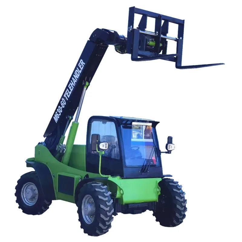 Telescopic Telehandler 3 Ton 4X4 with Fork and Bucket