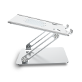 Support d&#39;ordinateur portable en aluminium, support d&#39;ordinateur portable réglable ergonomique