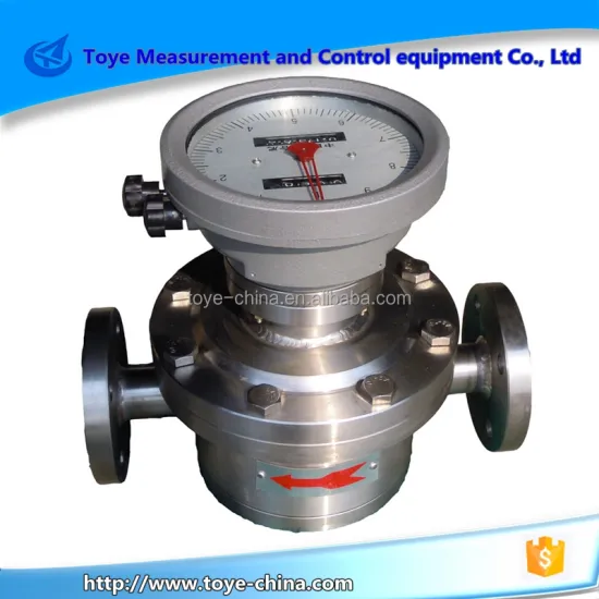 Stainless Steel Oval Gear Flow Meter | Positive Displacement Flow Meter