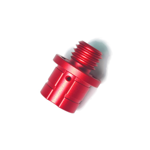 Bộ phận gia công CNC bằng nhôm Anodized phun cát đầy màu sắc