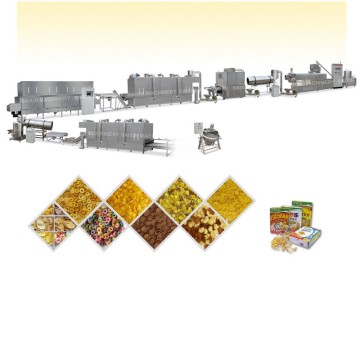 Twin Screw Corn Flakes Snack Production Line