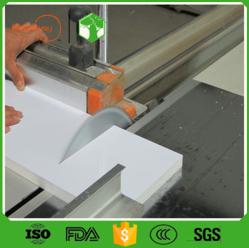 Mitre saw PVC sheet for advertising